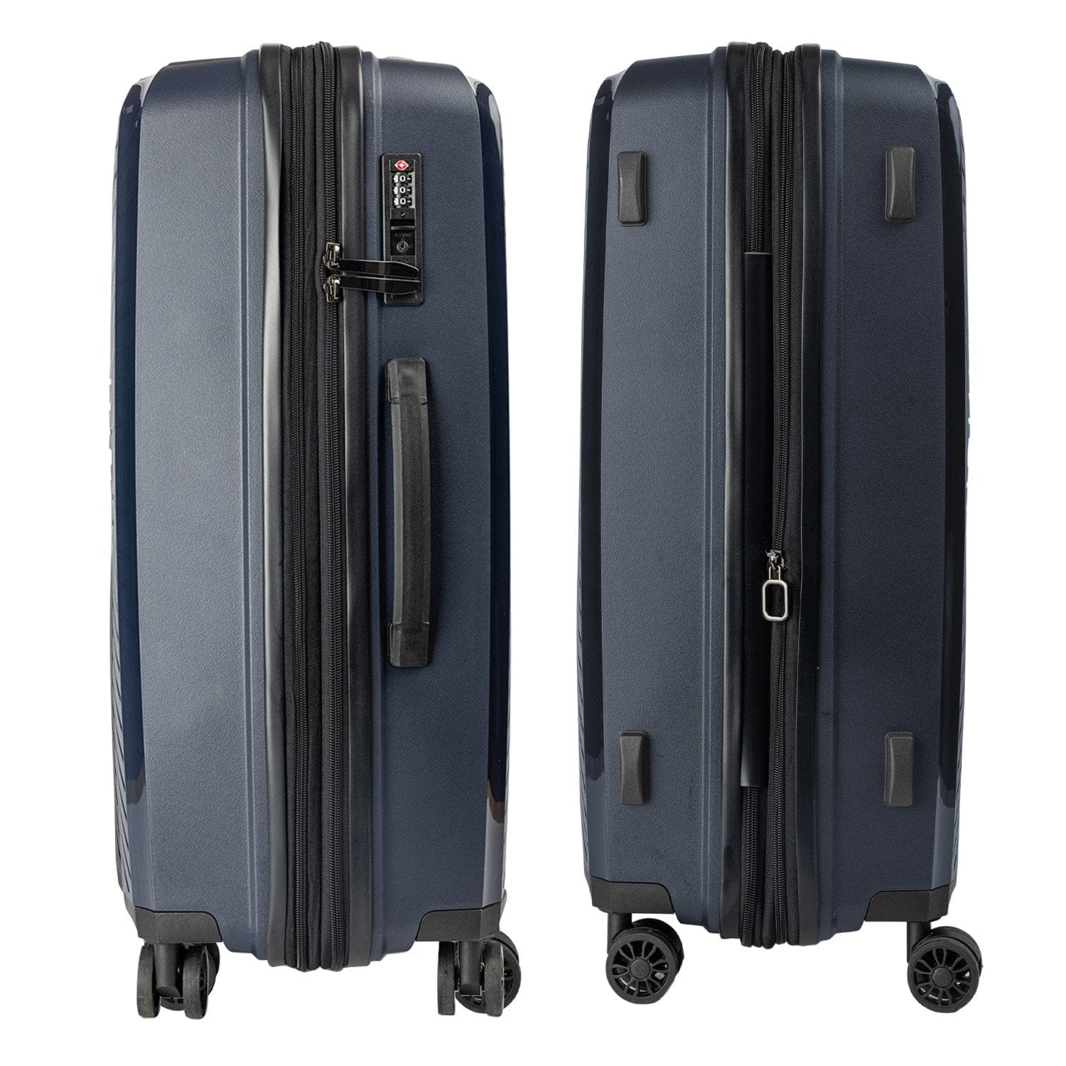 3PC Astra Luggage Set Hard Shell Suitcase - Aegean Blue