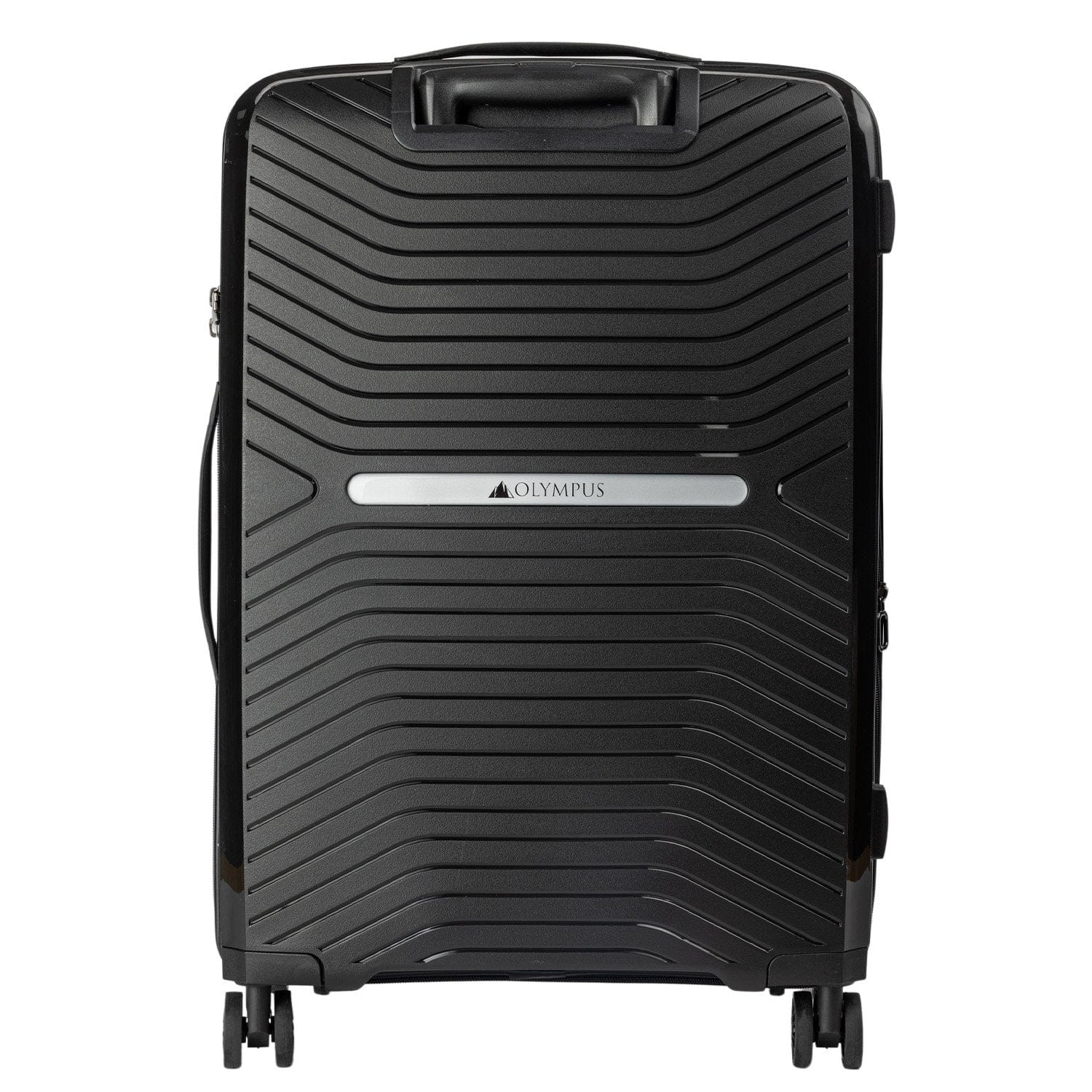 3PC Astra Luggage Set Hard Shell Suitcase - Obsidian Black