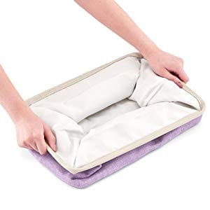 3x Foldable Fabric Basket Bin, Collapsible Storage Cube For Nursery, Office, Cube Organizers