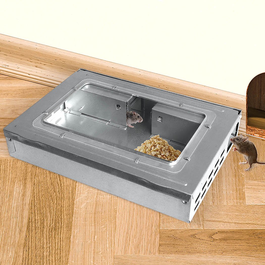 Mouse Trap 3x Reusable Hamster Pest Control Mice Capture Cage