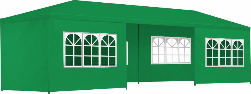 Shading 3x9m Wedding Outdoor Gazebo Marquee Tent Canopy Green