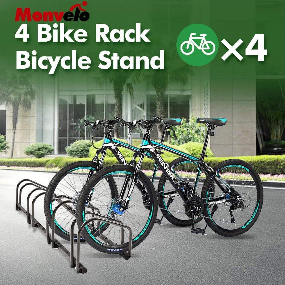 bicycle accessories 4-Bikes Stand Floor Parking Cycling Portable