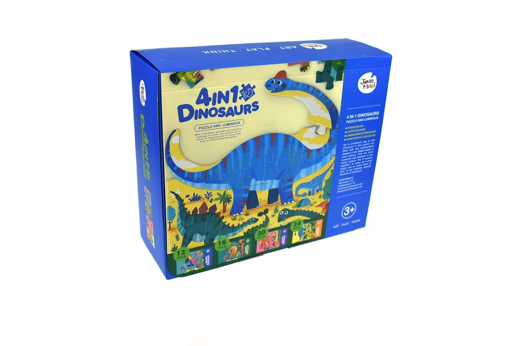 toys for infant 4 In 1 Dinosaurs Puzzle And Luminous