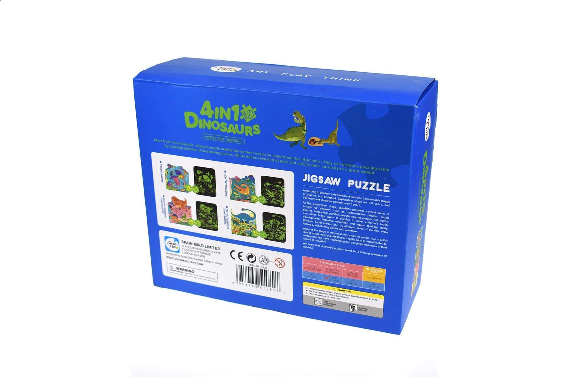 toys for infant 4 In 1 Dinosaurs Puzzle And Luminous