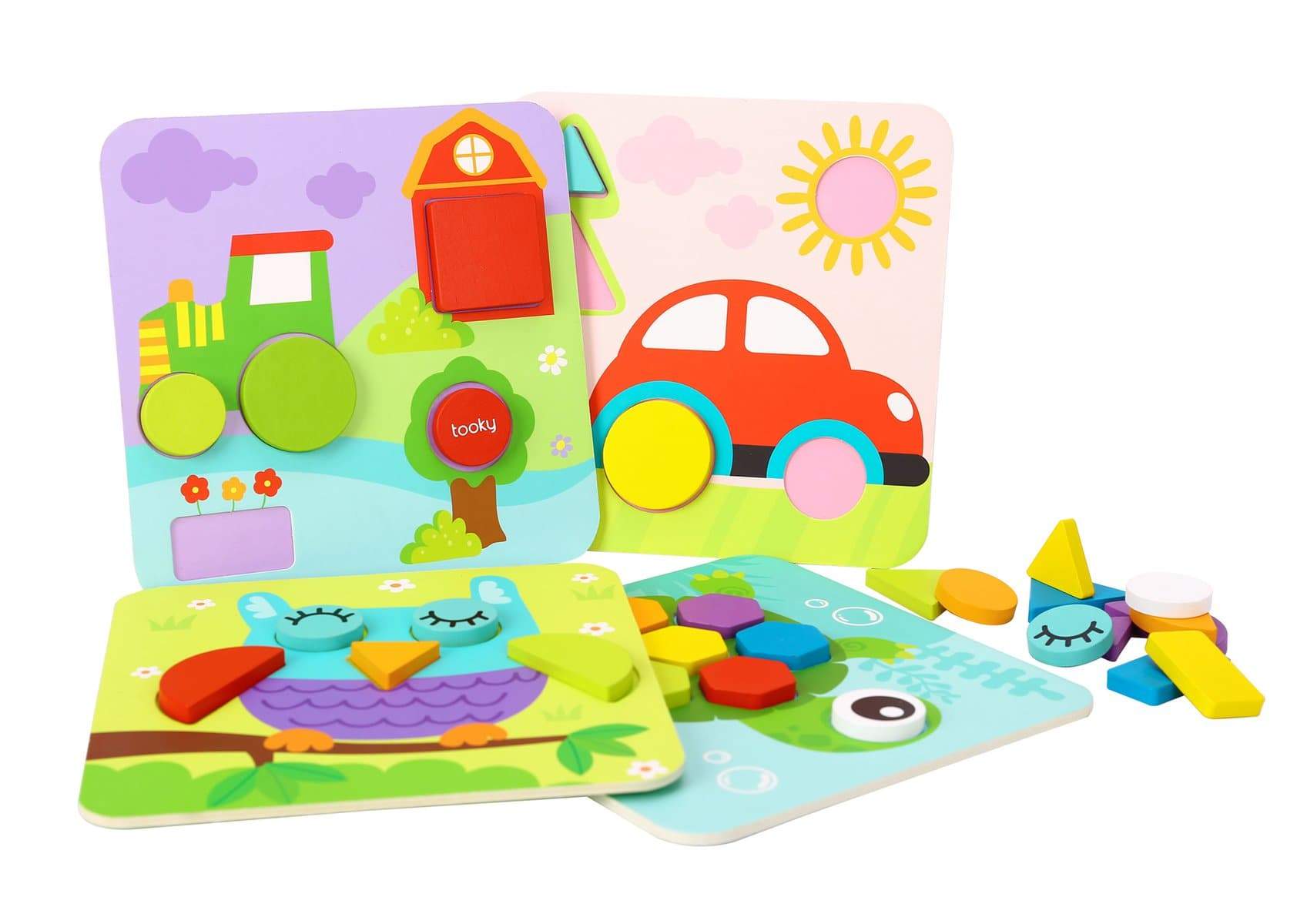 toys for infant 4 In 1 Shape Puzzles