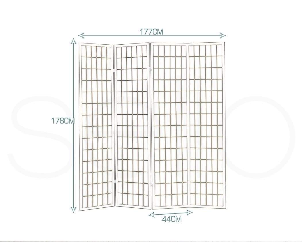 living room 4 Panel Free Standing Foldable Room Divider