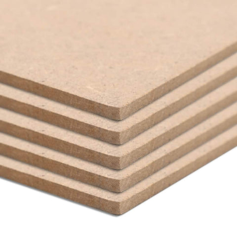 4 pcs MDF Sheets Square 60x60 cm 12 mm