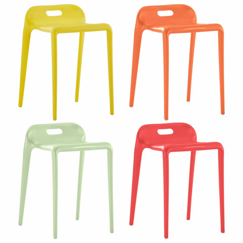 4 pcs Multicolour Stools