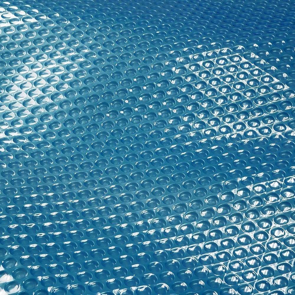 400 Micron Solar Swimming Pool Cover Silver/Blue - 11m x 6m