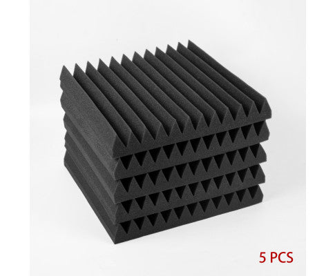 40pcs Studio Acoustic Foam Sound Absorbtion Proofing Panels Tiles Wedge 30X30CM