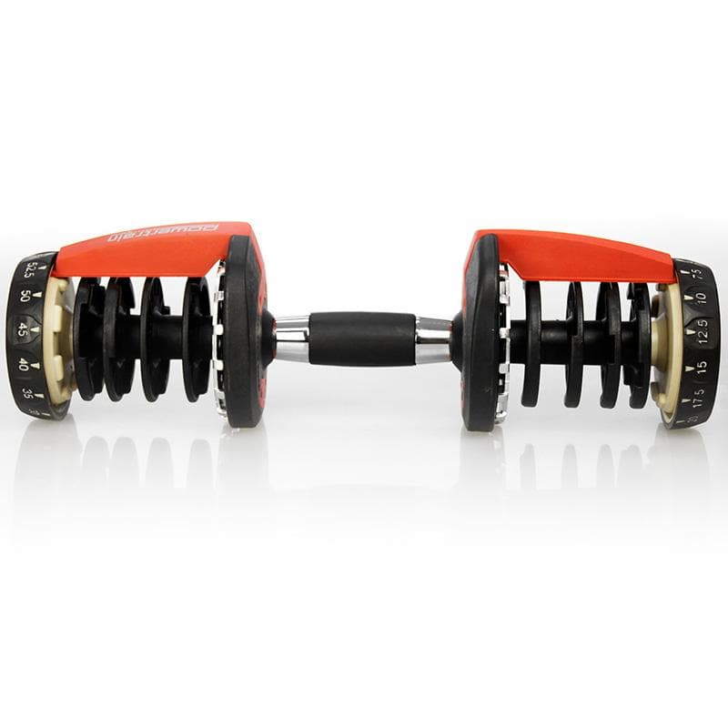 48kg Powertrain Adjustable Dumbbell Set With Stand