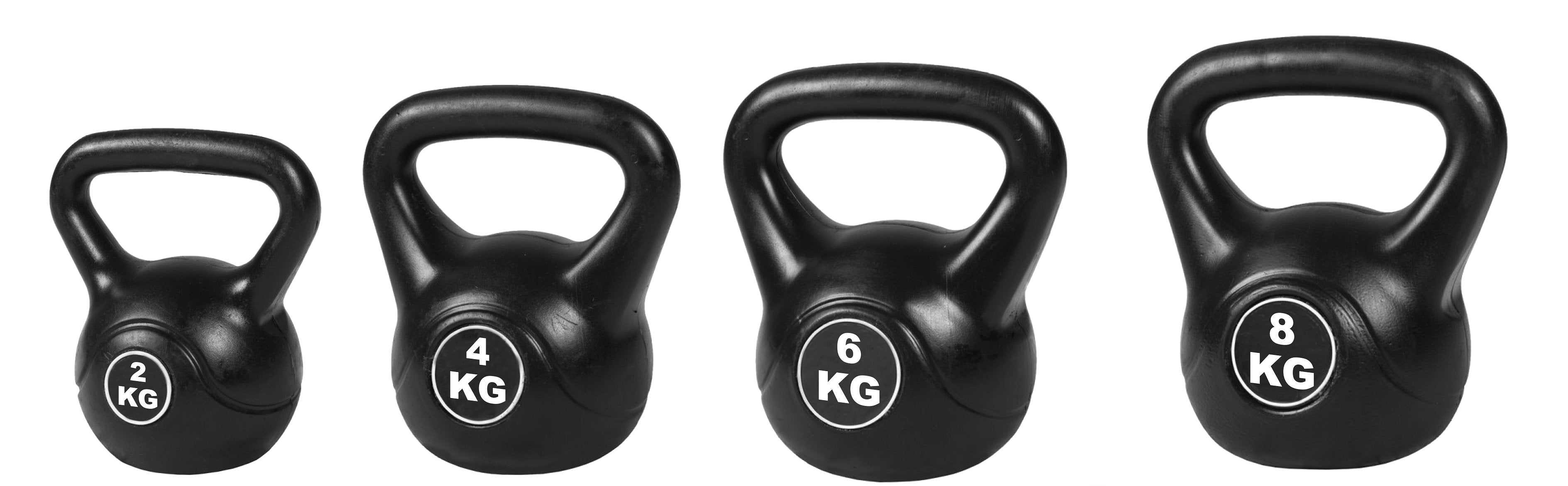 Fitness Accessories 4pcs Exercise Kettle Bell Weight Set 20KG
