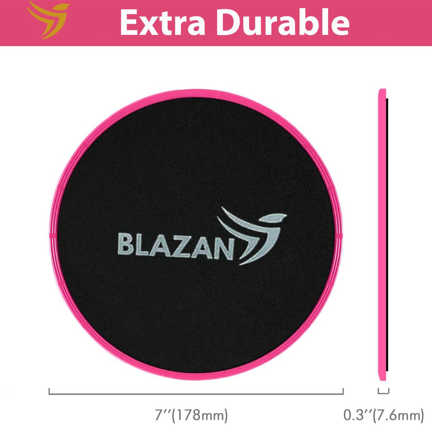 sports & outdoors 4x Core Sliders Gliding Discs