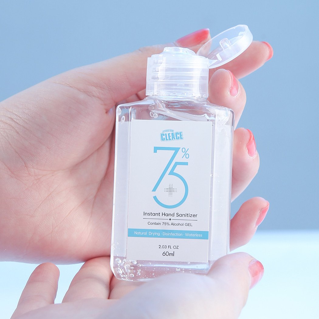 Health Fitness&Sport 4x Hand Sanitiser Sanitizer Instant Gel 60ML