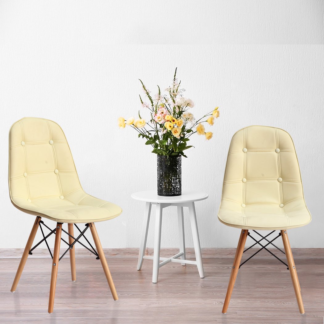 Dining Room 4x Leather Dining Chair