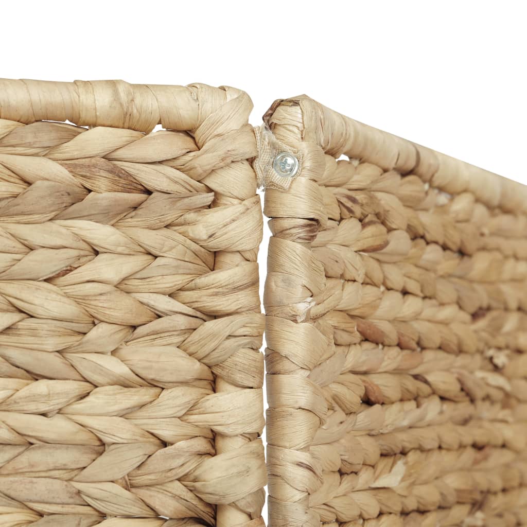 5-Panel Room Divider 193x160 cm Water Hyacinth