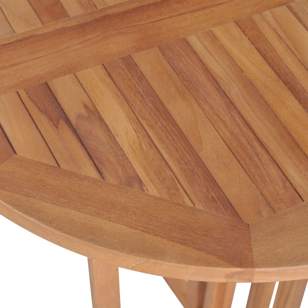 5 Piece Folding Bar Set Solid Teak Wood