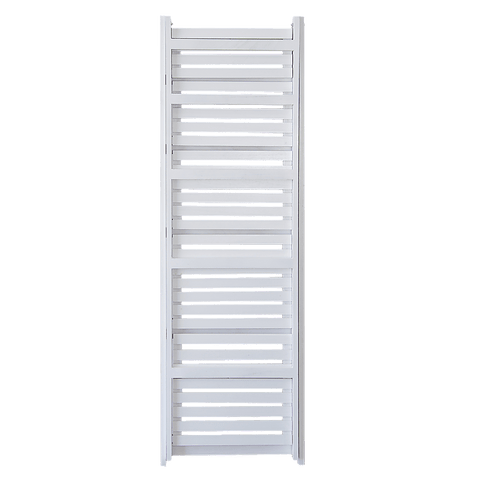 5 Tier Wooden Ladder Shelf Stand Storage Book Shelves Shelving