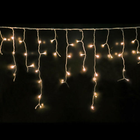 500 Led Curtain Fairy String Lights Warm White