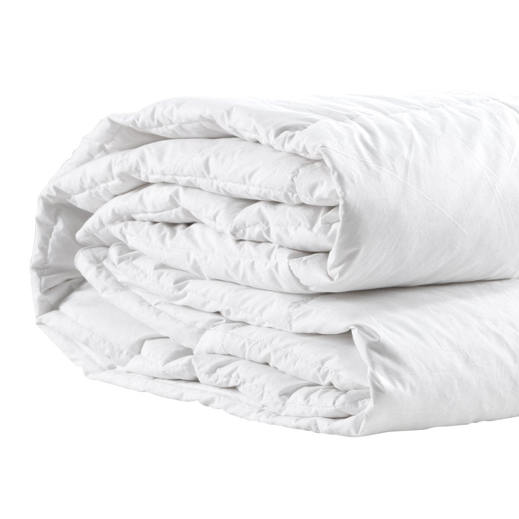 bedding 500GSM All Season Goose Down Feather Filling Duvet in King Single Size