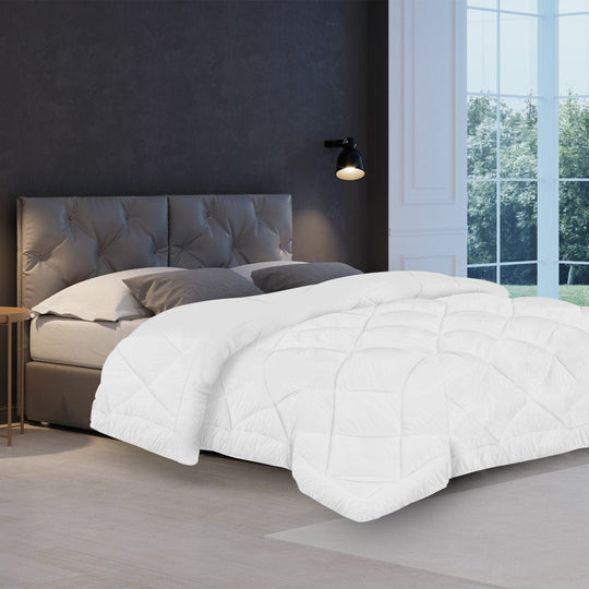 500GSM Microfibre Bamboo Quilt Comforter Doona - Queen/King