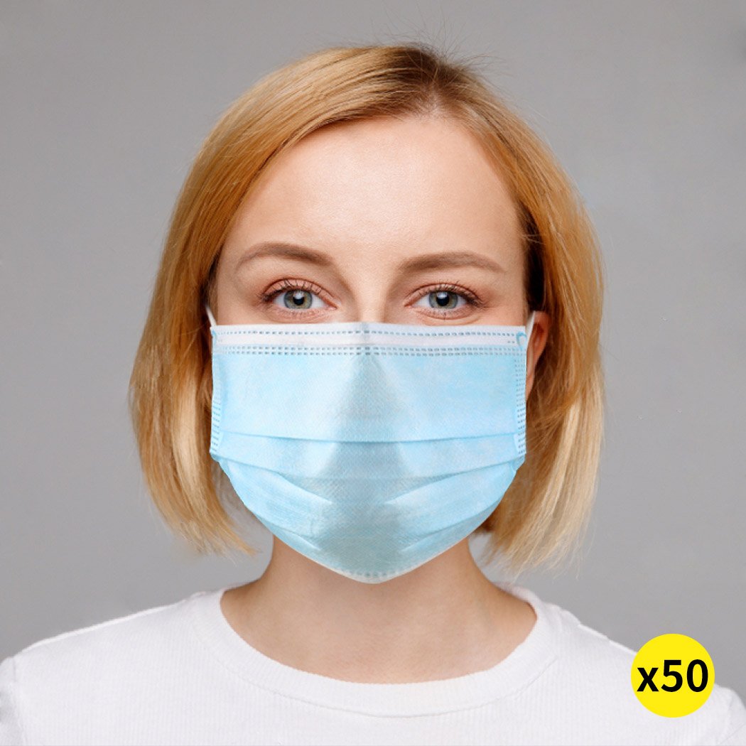 health 50Pcs Disposable Face Masks