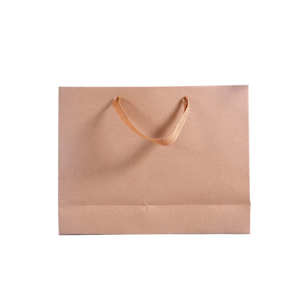 storage & packaging 50x Brown Gift Carry Paper Bag