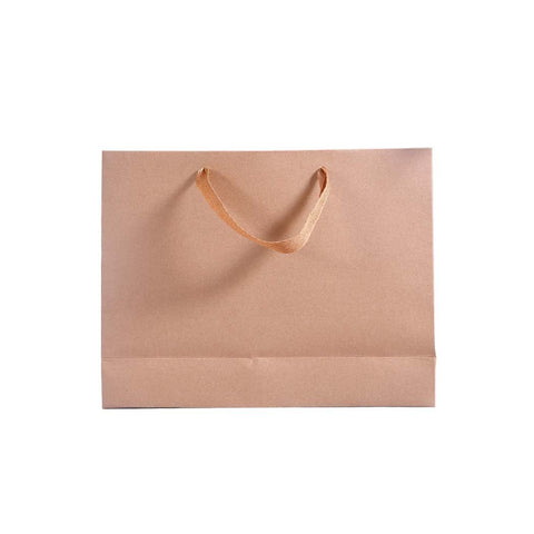 50x Brown Gift Carry Paper Bag