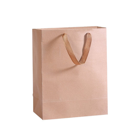 storage & packaging 50x Brown Gift Carry Paper Bag