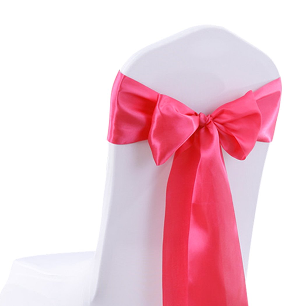 Party Supplies 50x Satin Chair Sashes Wedding Party Event Decoration