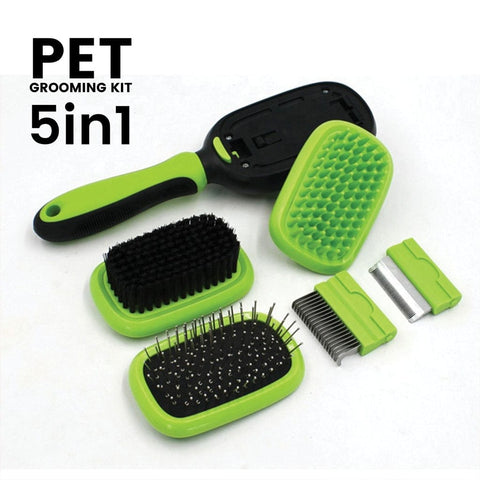 5in1 Pet Grooming Set FI-GB-103-KD