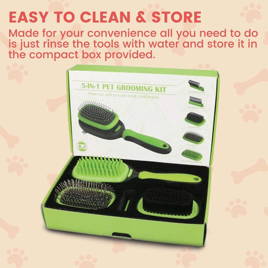 5in1 Pet Grooming Set FI-GB-103-KD