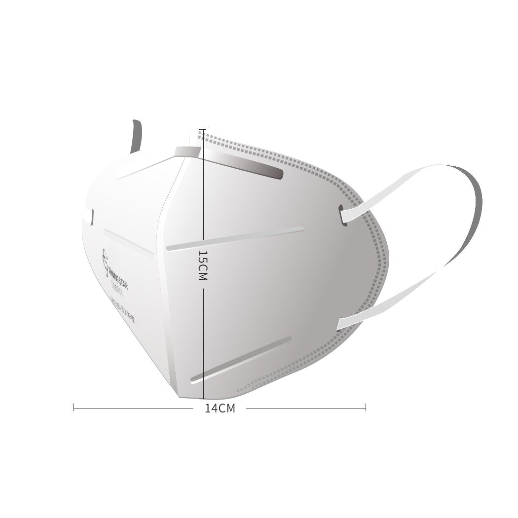 health 5X Kn95 Face Masks Filter Reusable