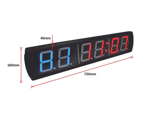 6 Digit Digital Timer Interval Fitness Clock