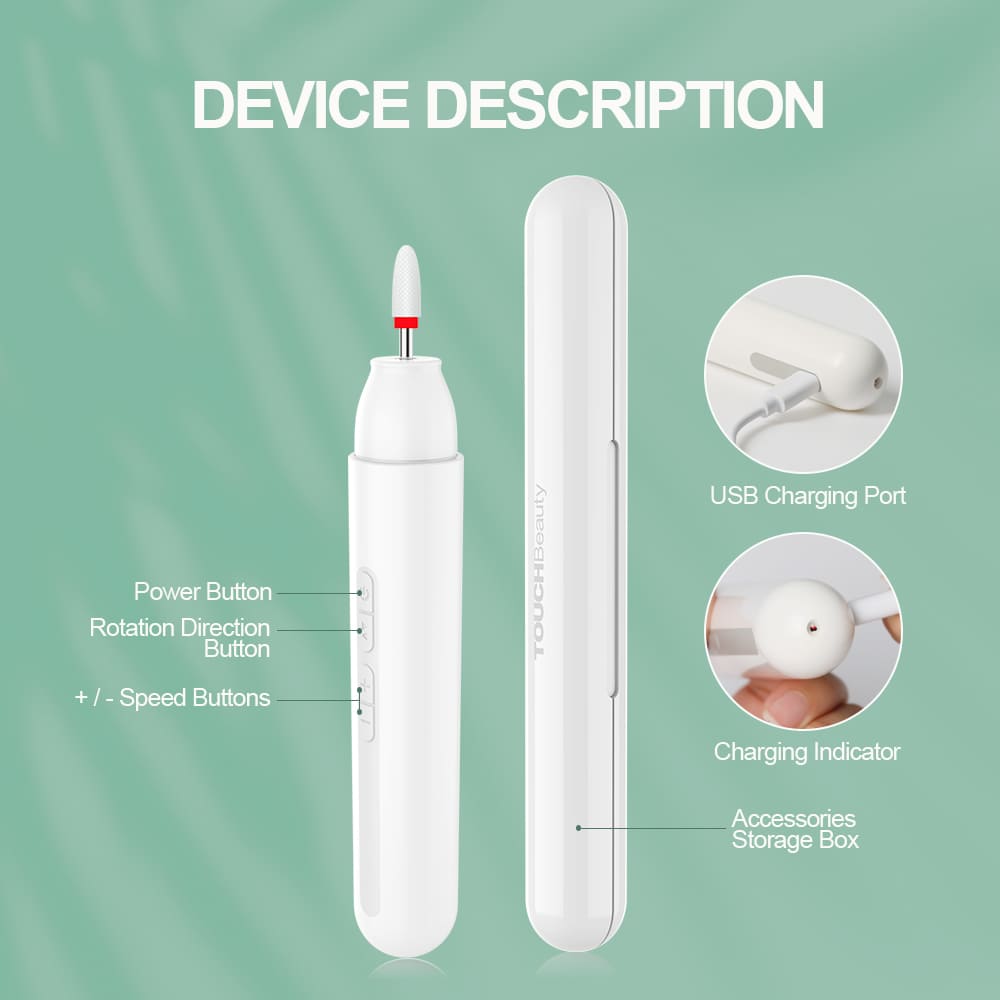 6 IN 1 Electric Manicure/Pedicure Set TB-1738