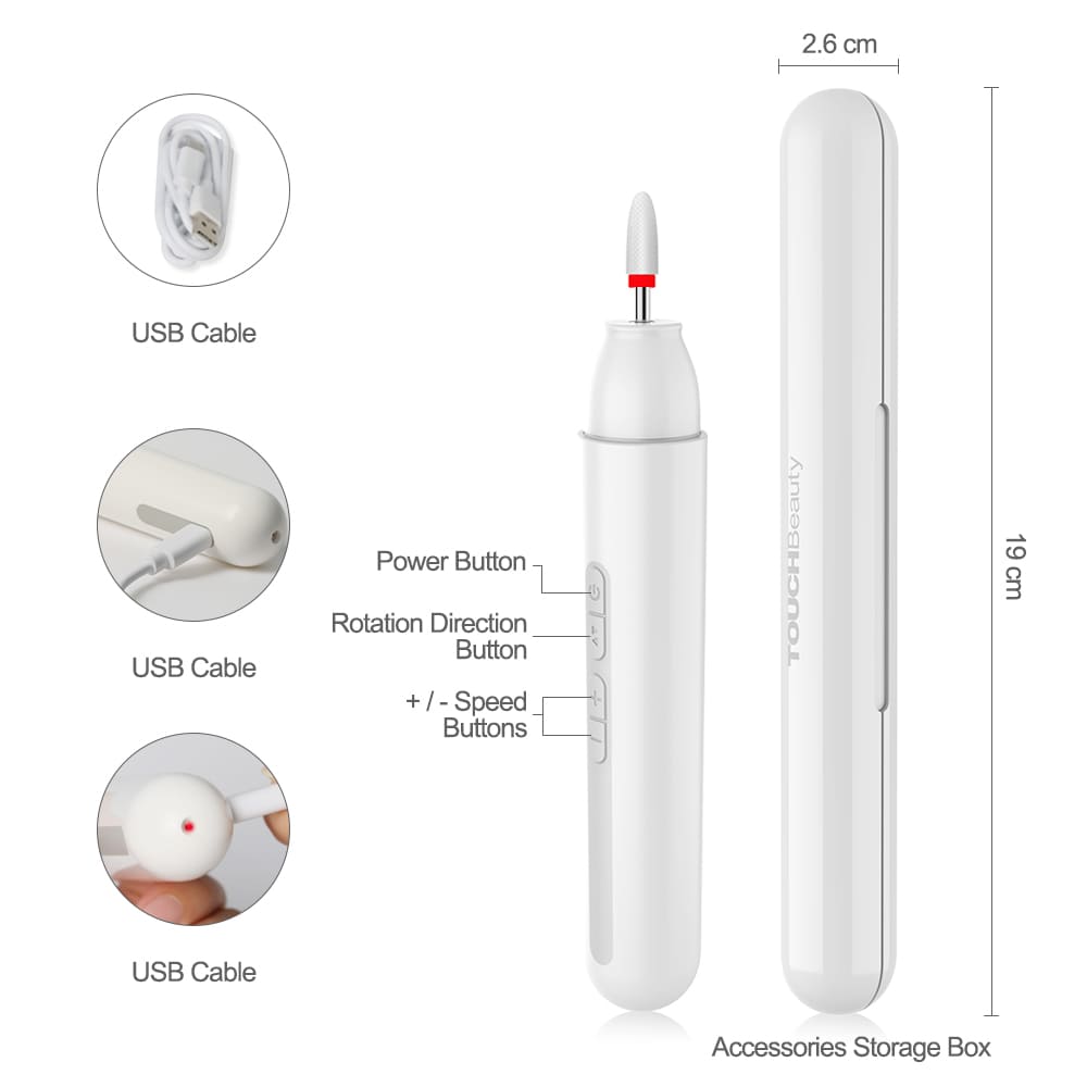 6 IN 1 Electric Manicure/Pedicure Set TB-1738