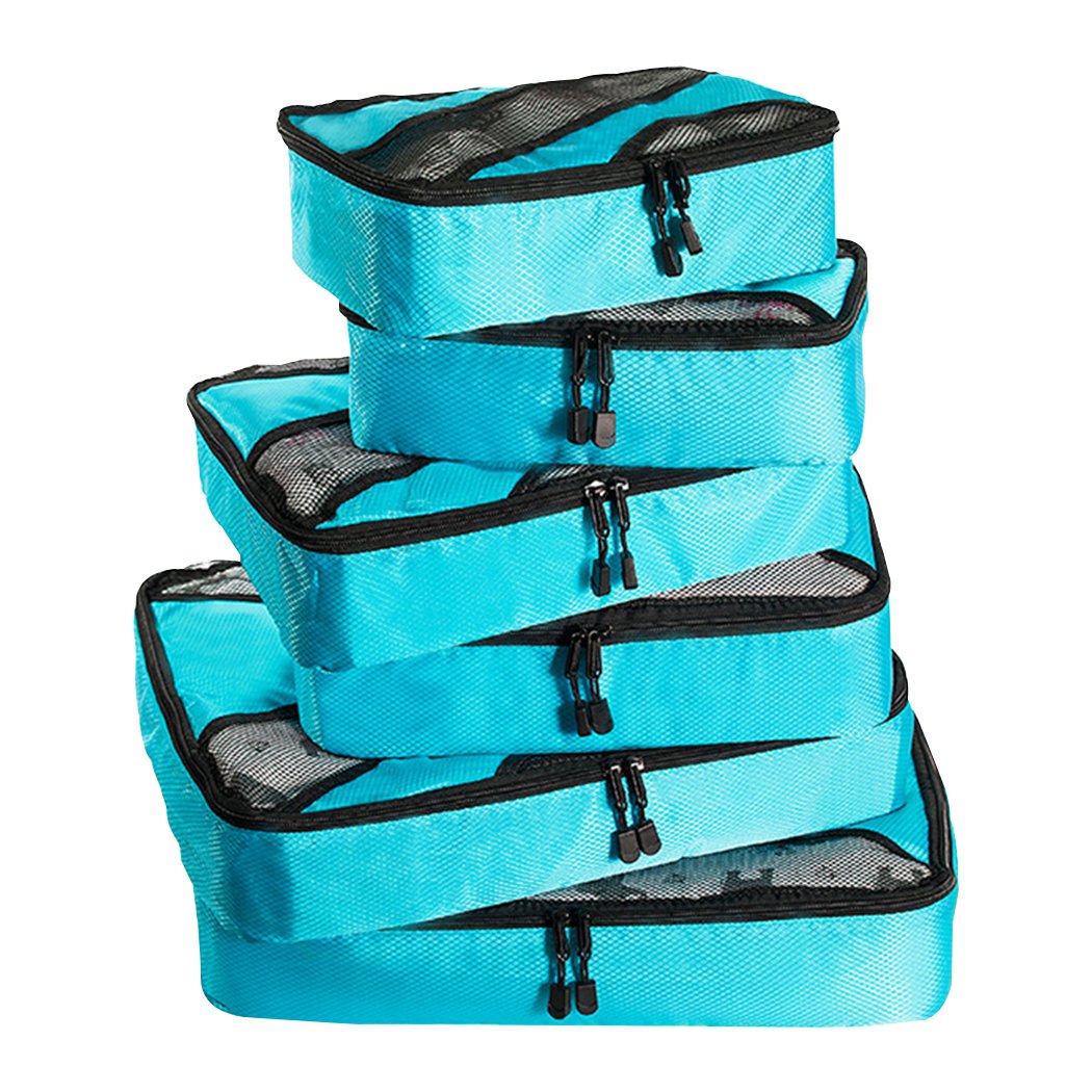 Travelling 6 Pcs Travel Cubes Storage Toiletry Bag Clothes
