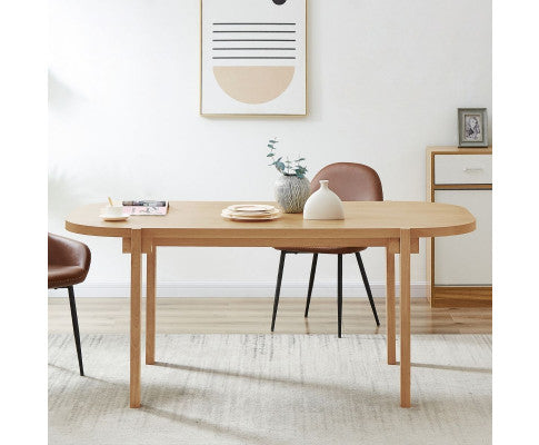6 Seater Farmhouse Dining Table-Oak
