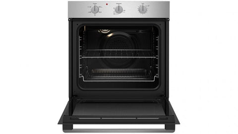 600mm Stainless Steel Multifunction Oven with 2-Hour Auto-off Timer