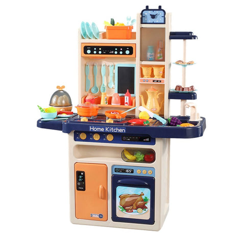 65 Pcs Kids Kitchen Play Set -blue