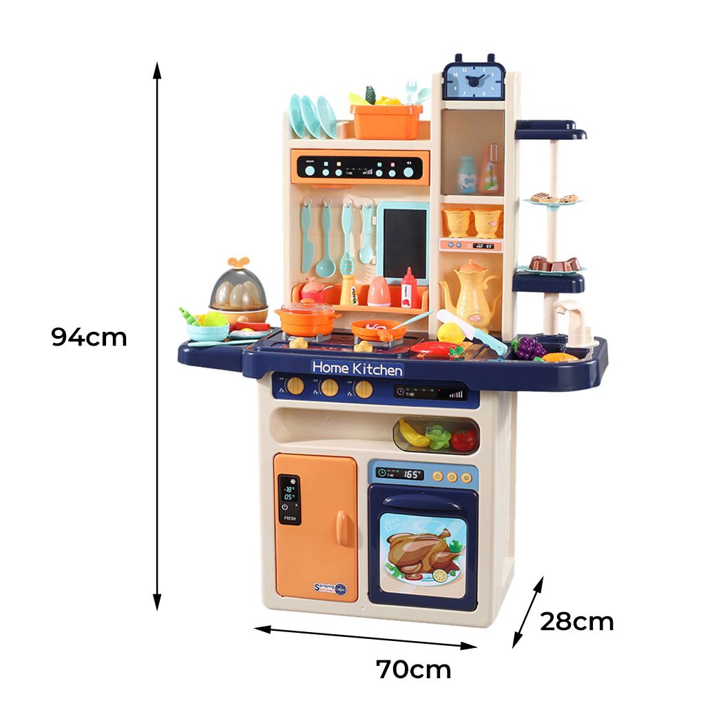 kids products 65 Pcs Kids Kitchen Play Set -blue