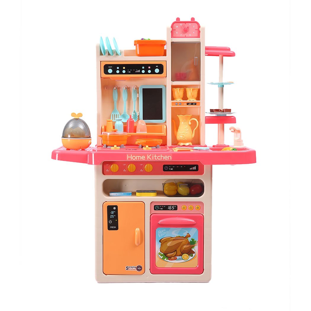 kids products 65 Pcs Kids Kitchen Play Set -Pink