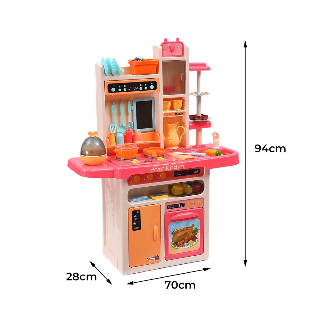kids products 65 Pcs Kids Kitchen Play Set -Pink
