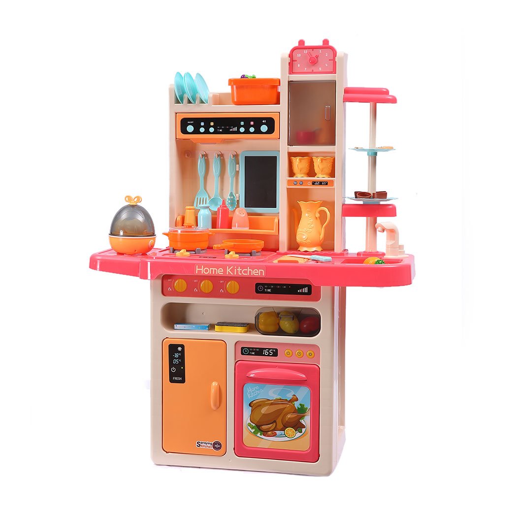 kids products 65 Pcs Kids Kitchen Play Set -Pink