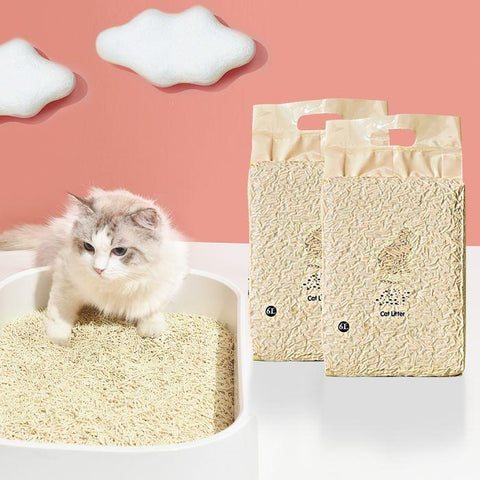 6L Edible Crystals Flushable Sand Biodegradable Mint X8