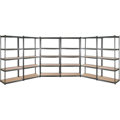 6X1.5M Garage Shelving Warehouse Rack Pallet Racking Storage Shelves