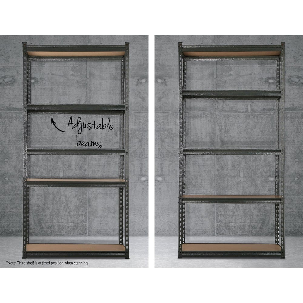 6X1.5M Garage Shelving Warehouse Rack Pallet Racking Storage Shelves