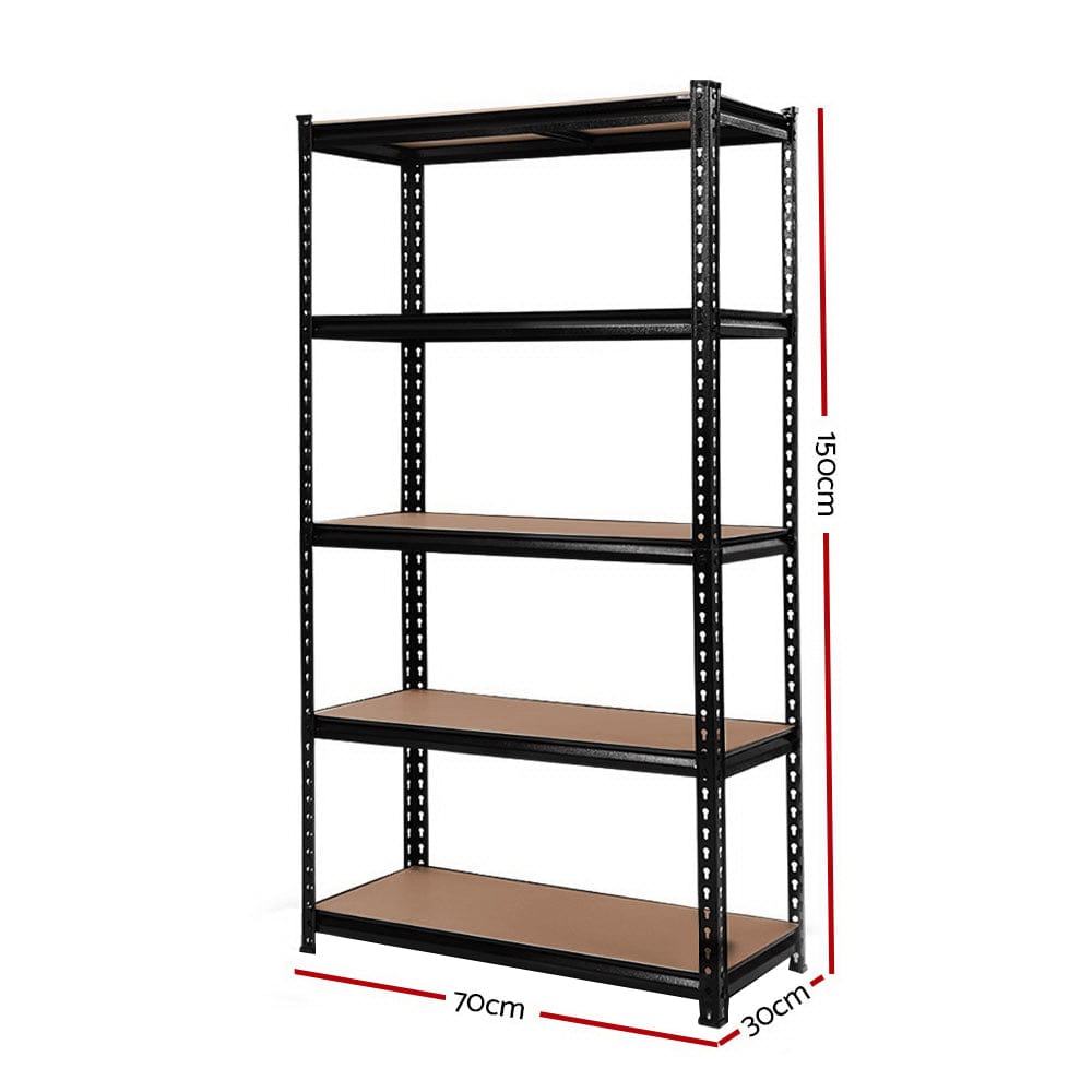 6X1.5M Garage Shelving Warehouse Rack Storage Shelves Pallet Racking