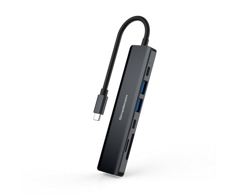 7-in-1 Multiport Adapter Hub USB 3.0 HDMI 4K SD Card Reader