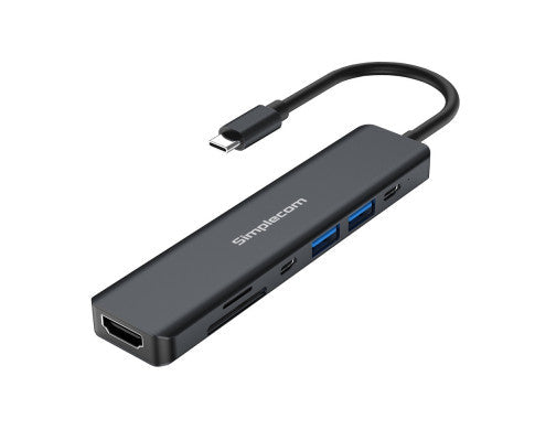 7-in-1 Multiport Adapter Hub USB 3.0 HDMI 4K SD Card Reader